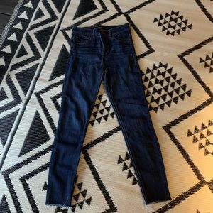 Express high waisted jeans